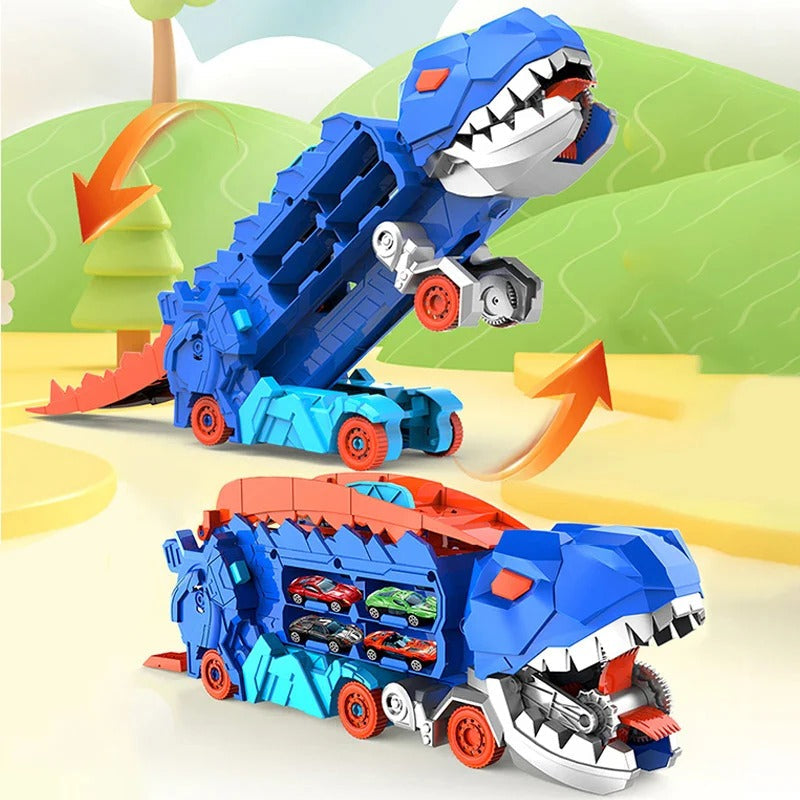 Transforming Dino Adventure Truck with Storage