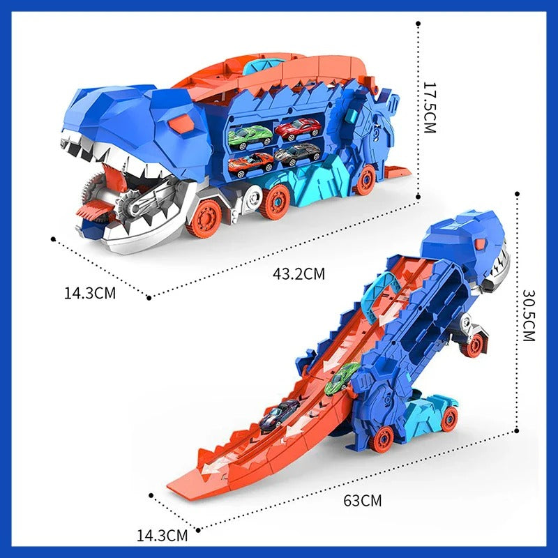 Transforming Dino Adventure Truck with Storage