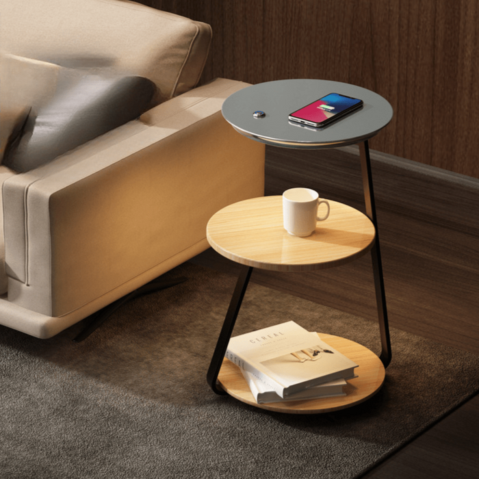 Taavita | Side Table with Integrated Lighting for Stylish Design