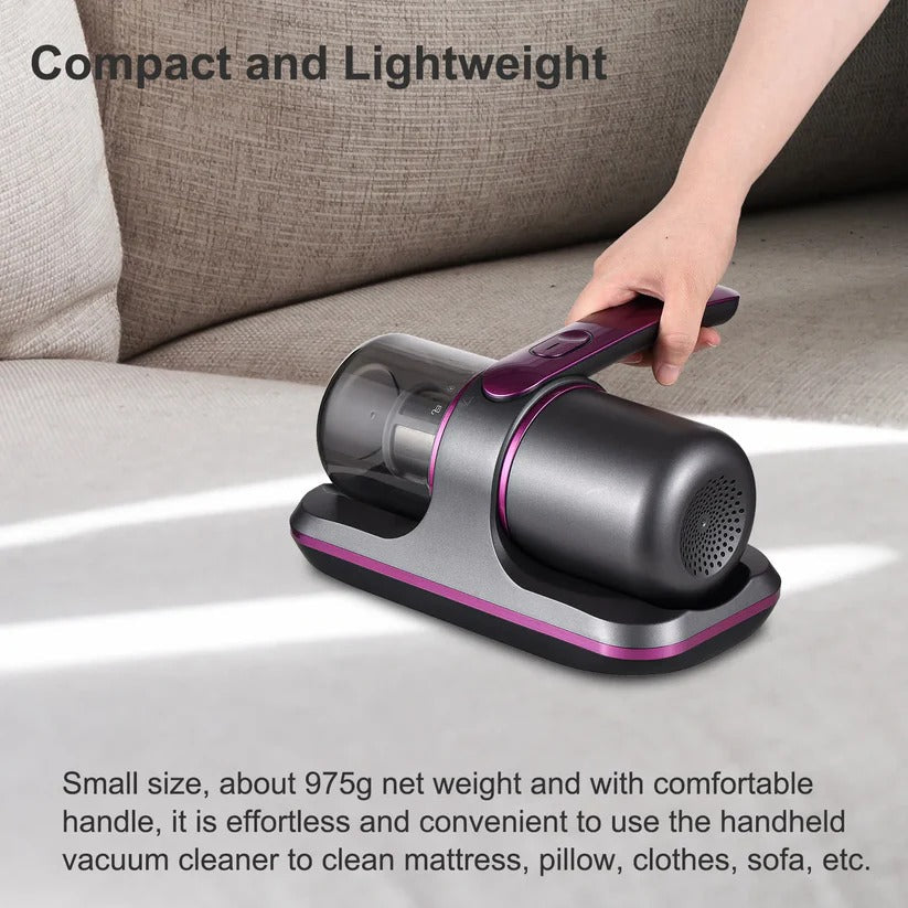 Portable UV Mattress Cleaner with Powerful Suction and Filtration