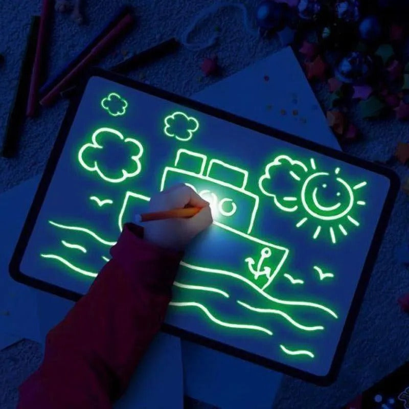 LED Light Drawing Tablet for Children