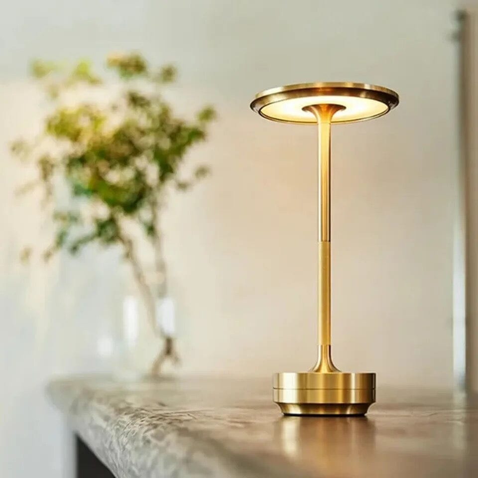 RadiantGlow Cordless Touch Lamp with Adjustable Brightness