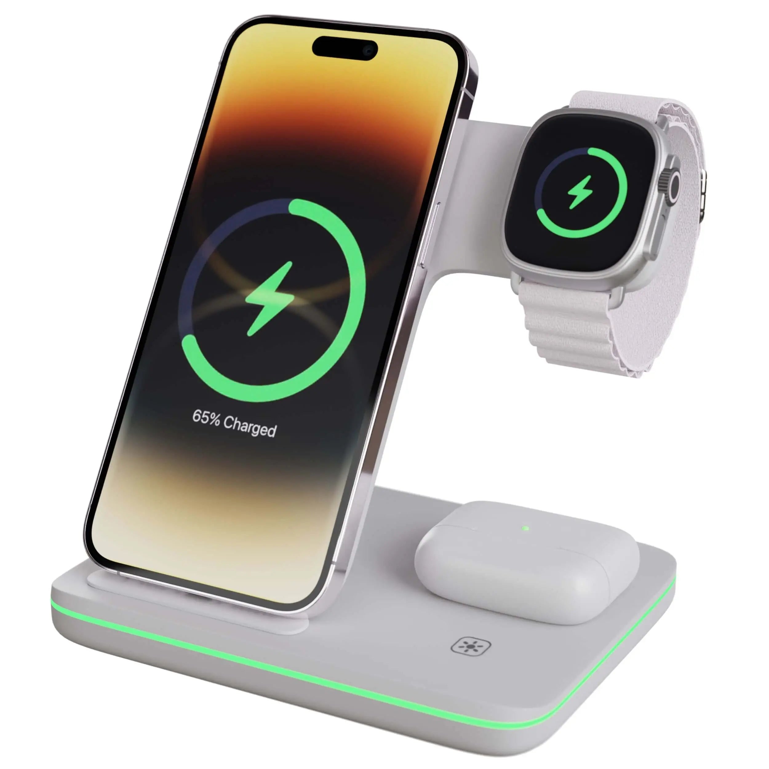 All-in-One Charger Station for iPhone, Watch & AirPods