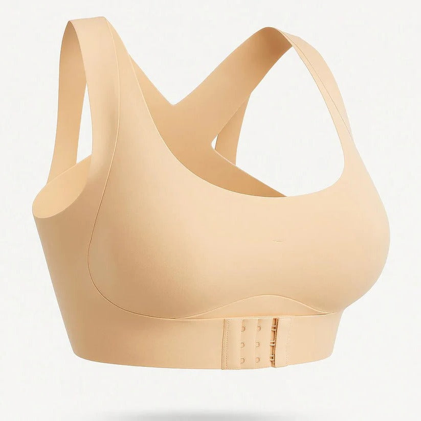 Ultimate Comfort Wireless Sports Bra with Adjustable Posture Support