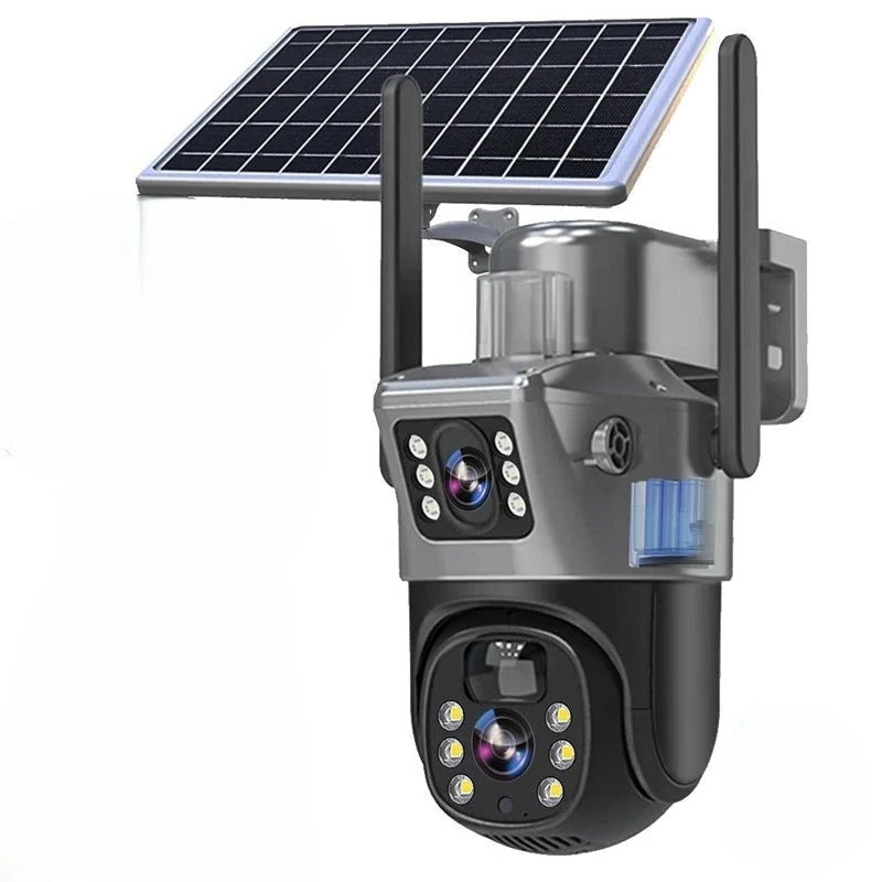 4K Wireless Surveillance Camera with Dual Protection