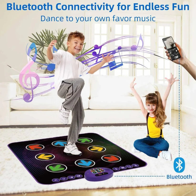 Interactive Dance Pad with Light-Up Effects for Kids