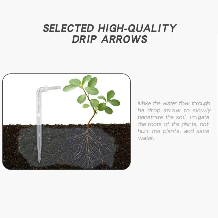 Smart Irrigation System with 20 Drip Nozzles for Plants