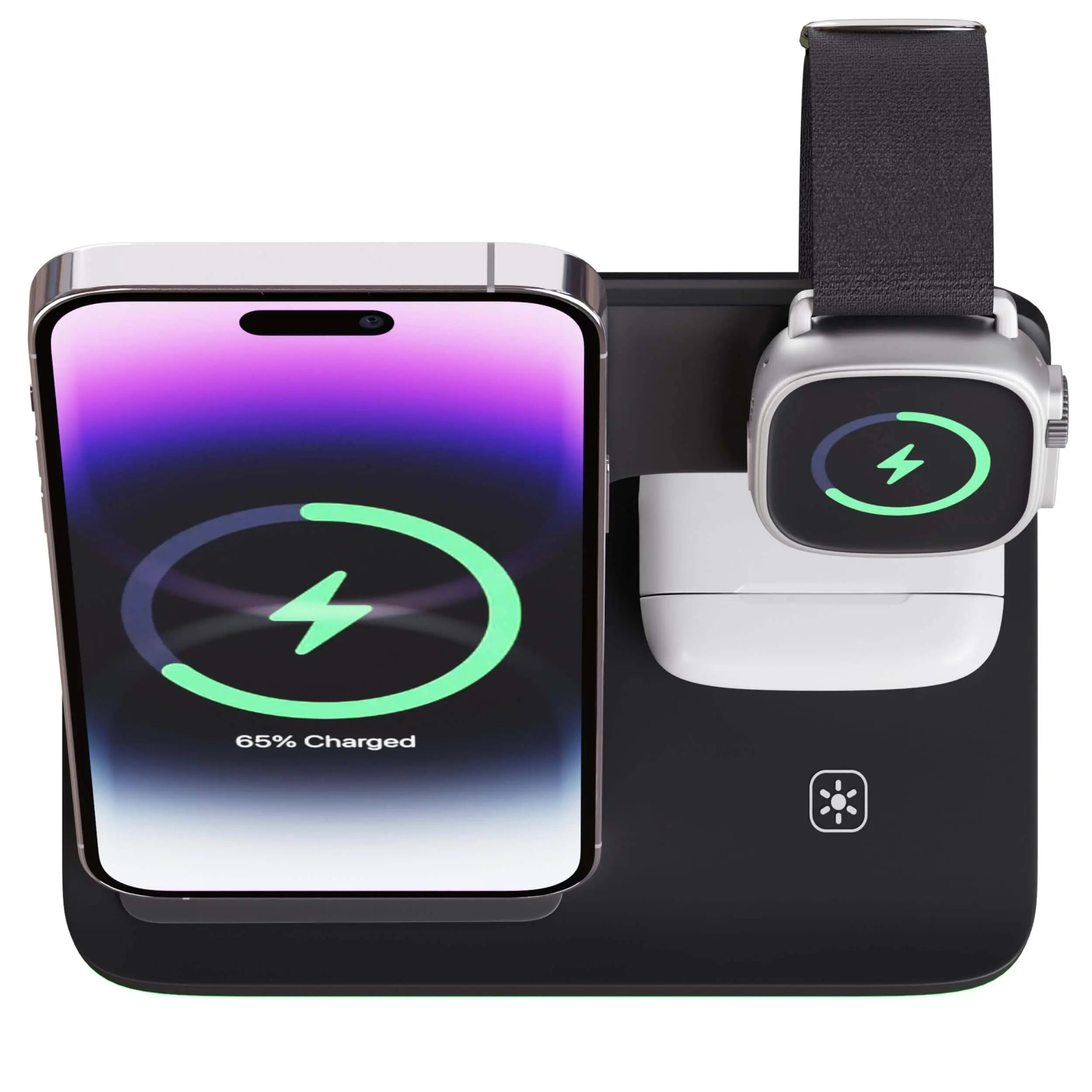 All-in-One Charger Station for iPhone, Watch & AirPods