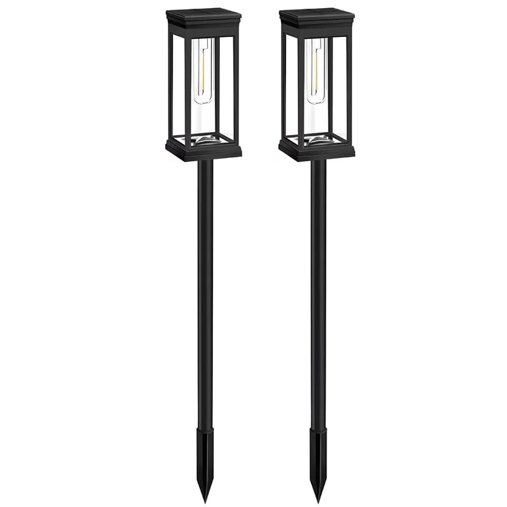 Eco-Friendly Solar Pathway Lights for Your Garden - Set of 2