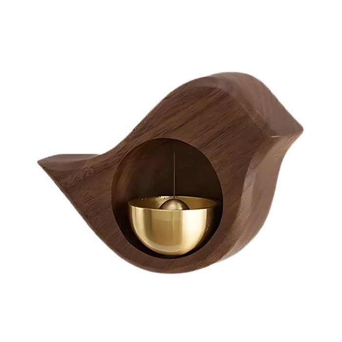 Natural Wood Door Bell