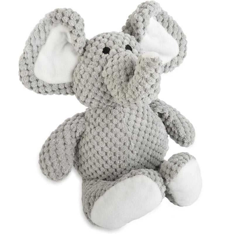 Tough Plush Canine Companion with Squeak and Crinkle Delight