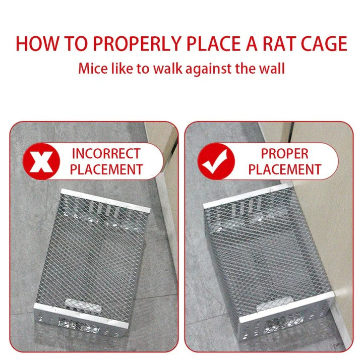 Eco-Friendly Rodent Trap with Easy Access Design
