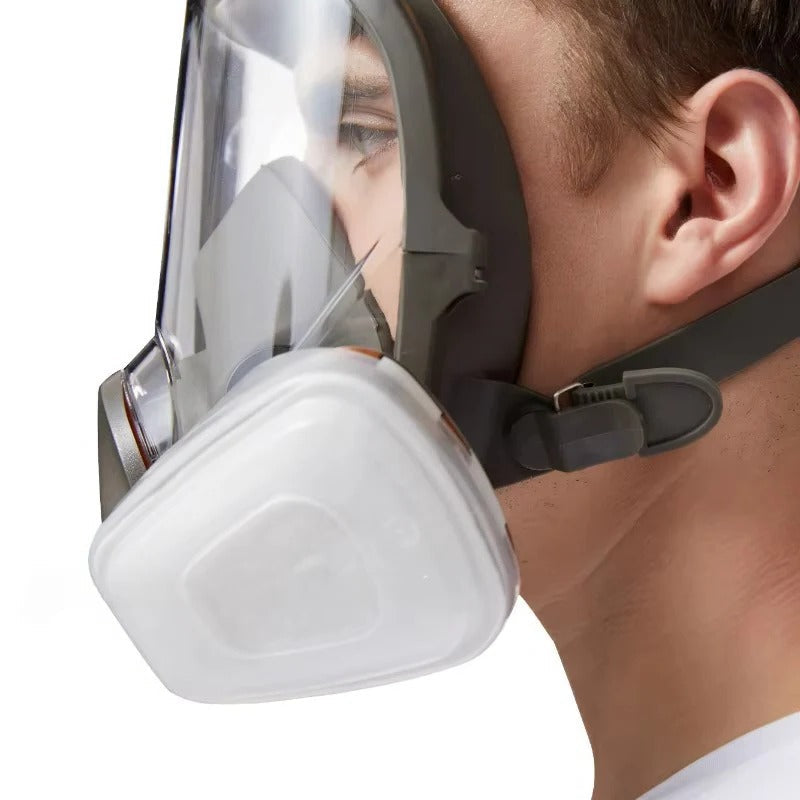 Versatile Full Face Safety Mask with Anti-Fog Protection