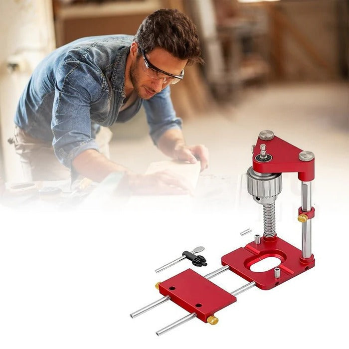 Adjustable Drilling Locator Tool for Woodworking - Home Template Guide