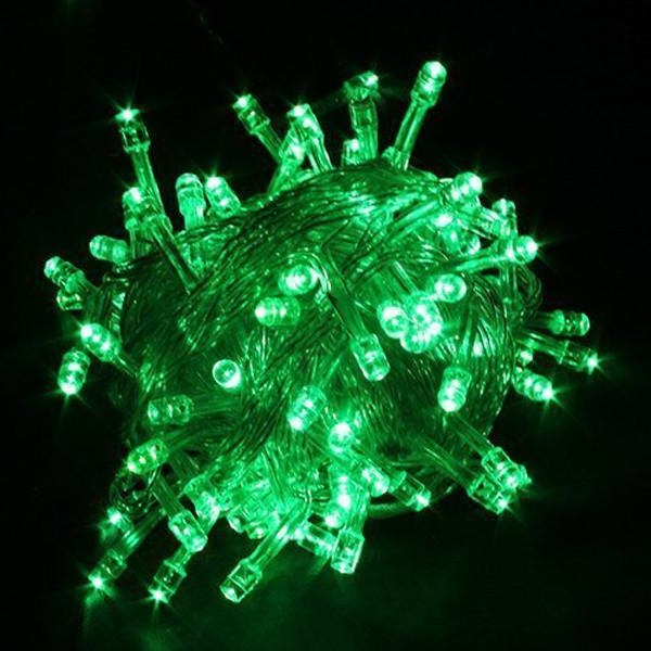 100 LED Solar Fairy Lights - 17-Meter String Lights
