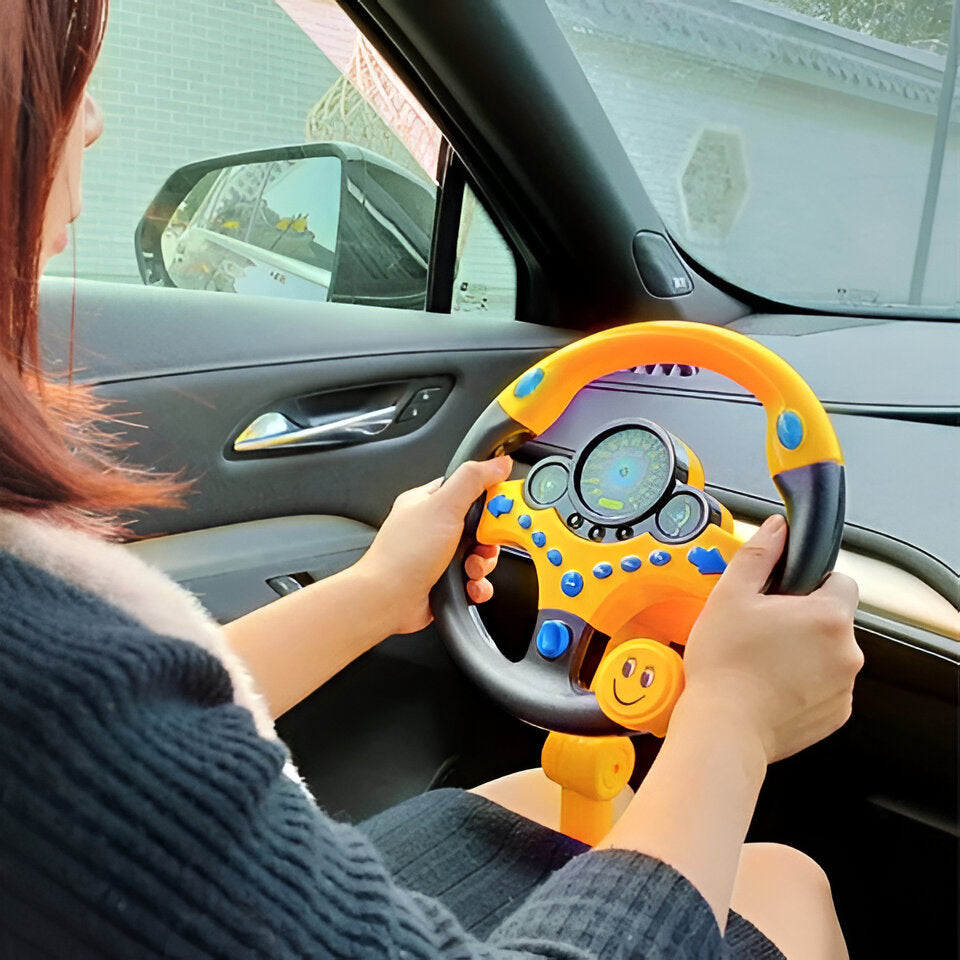 Interactive Driving Simulator Toy – Educational Steering Experience