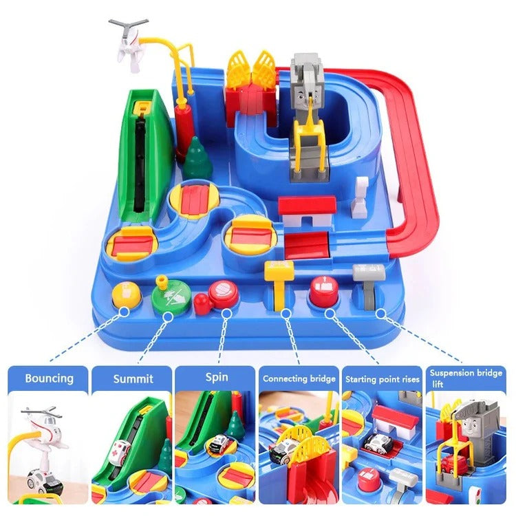 Vehicle Racing Track Game for Kids