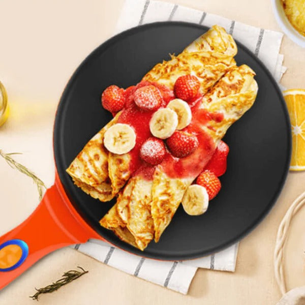 Non-Stick Griddle Pan Machine for Quick Crepe Preparation