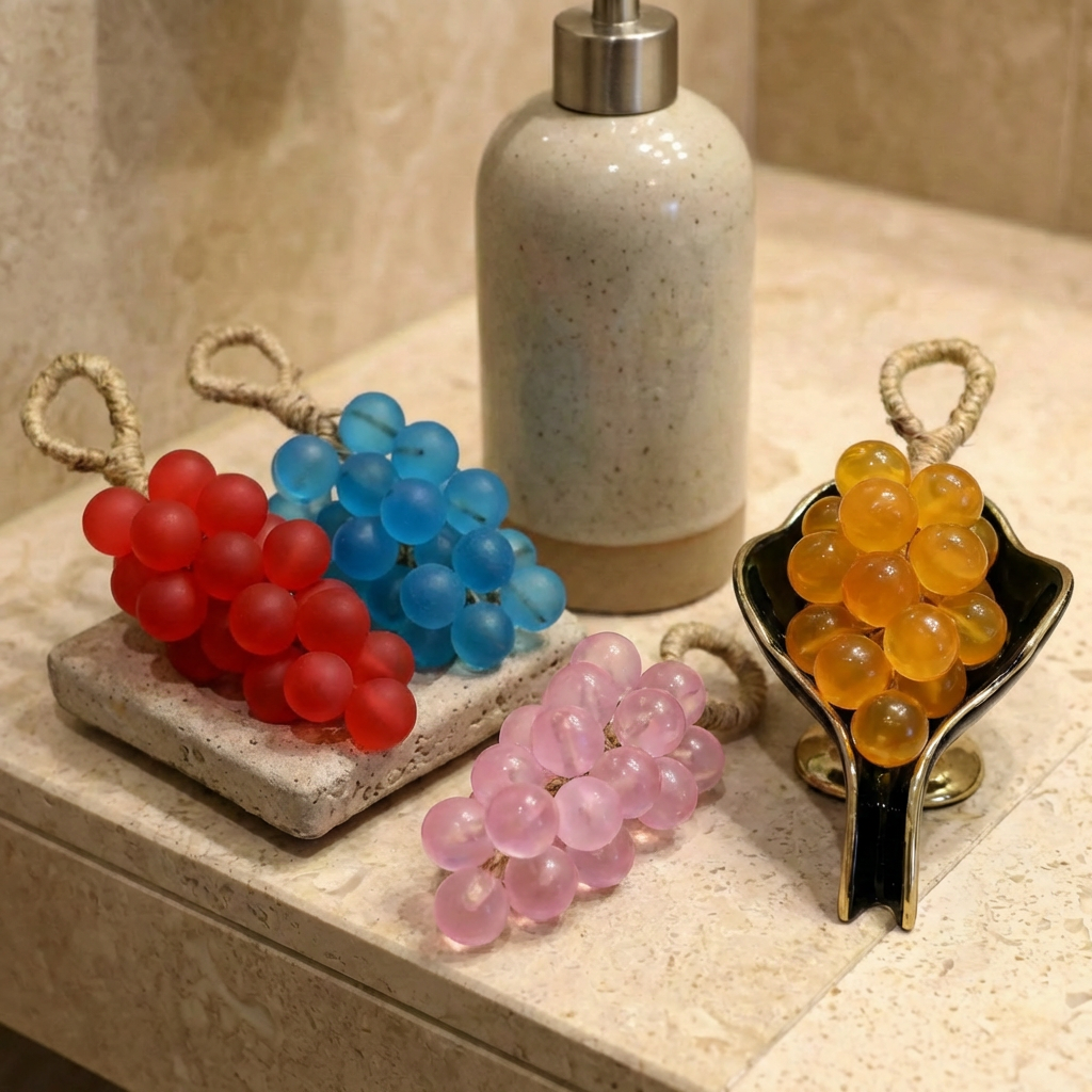 Decorative Hand Soap – Artisan Grape Soap with Natural Oils