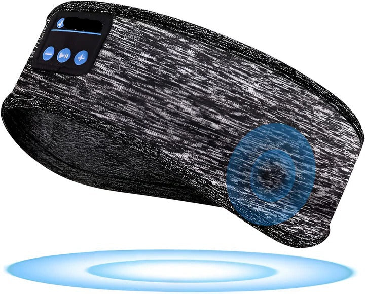 Wireless Comfort Headband with Built-In Speakers for Sleep & Fitness