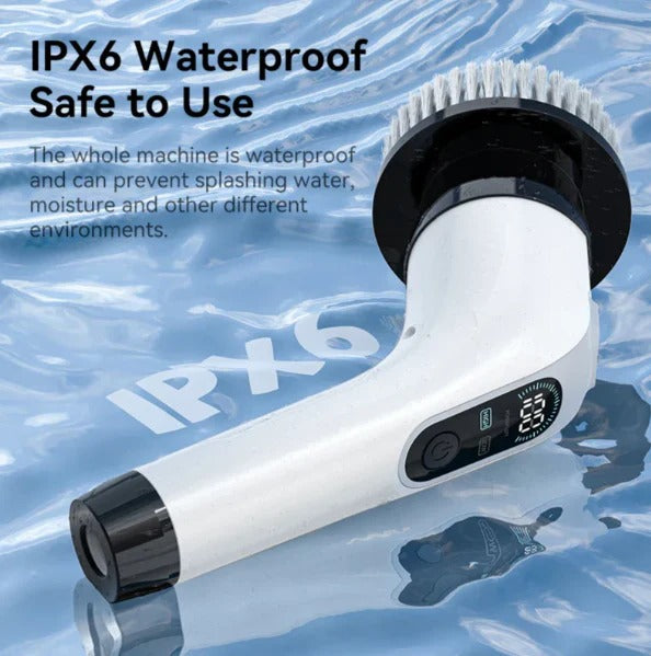 Portable Electric Cleaning Brush with Rechargeable Battery