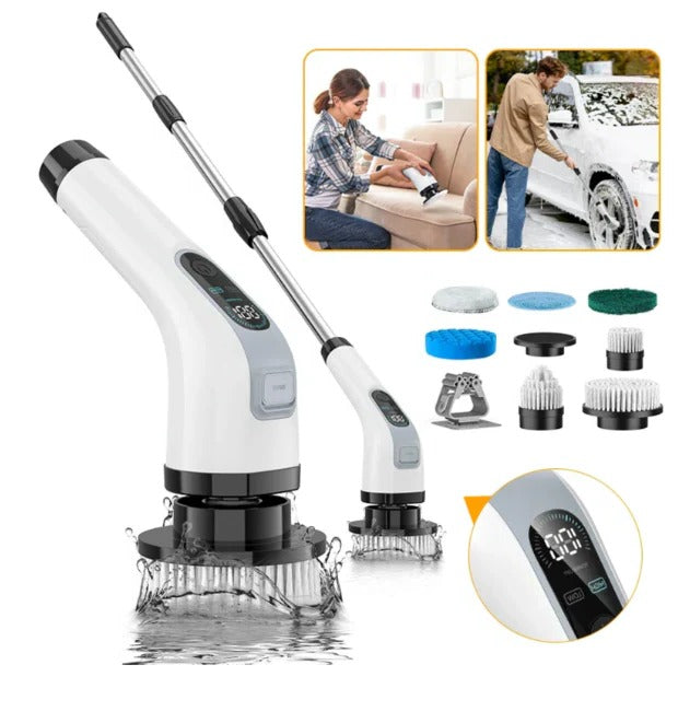 Cordless Electric Cleaning Brush with Rechargeable Battery