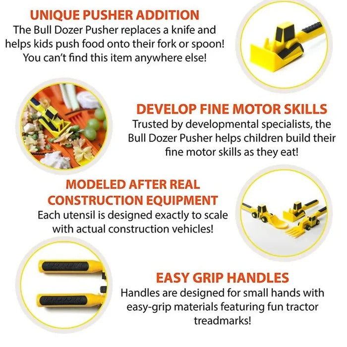Construction-Themed Dining Set for Kids – Fun and Healthy Meals