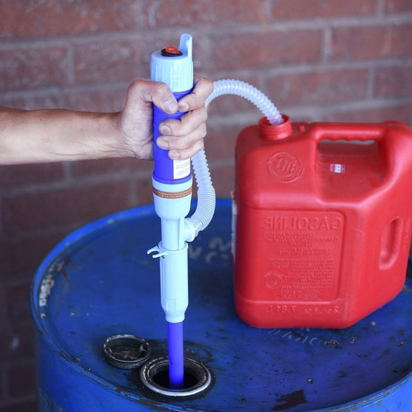 Battery-Operated Liquid Transfer Pump & Siphon for Gas, Diesel, Water