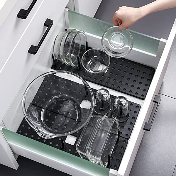 Adjustable Drain Rack for Easy Kitchen Organization
