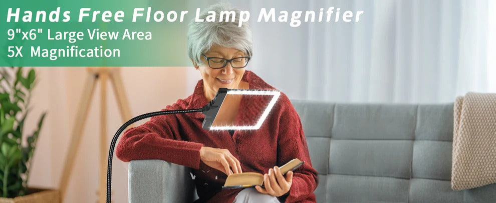 LED Illuminated Magnifying Lens