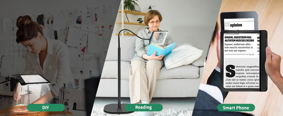 LED Illuminated Magnifying Lens