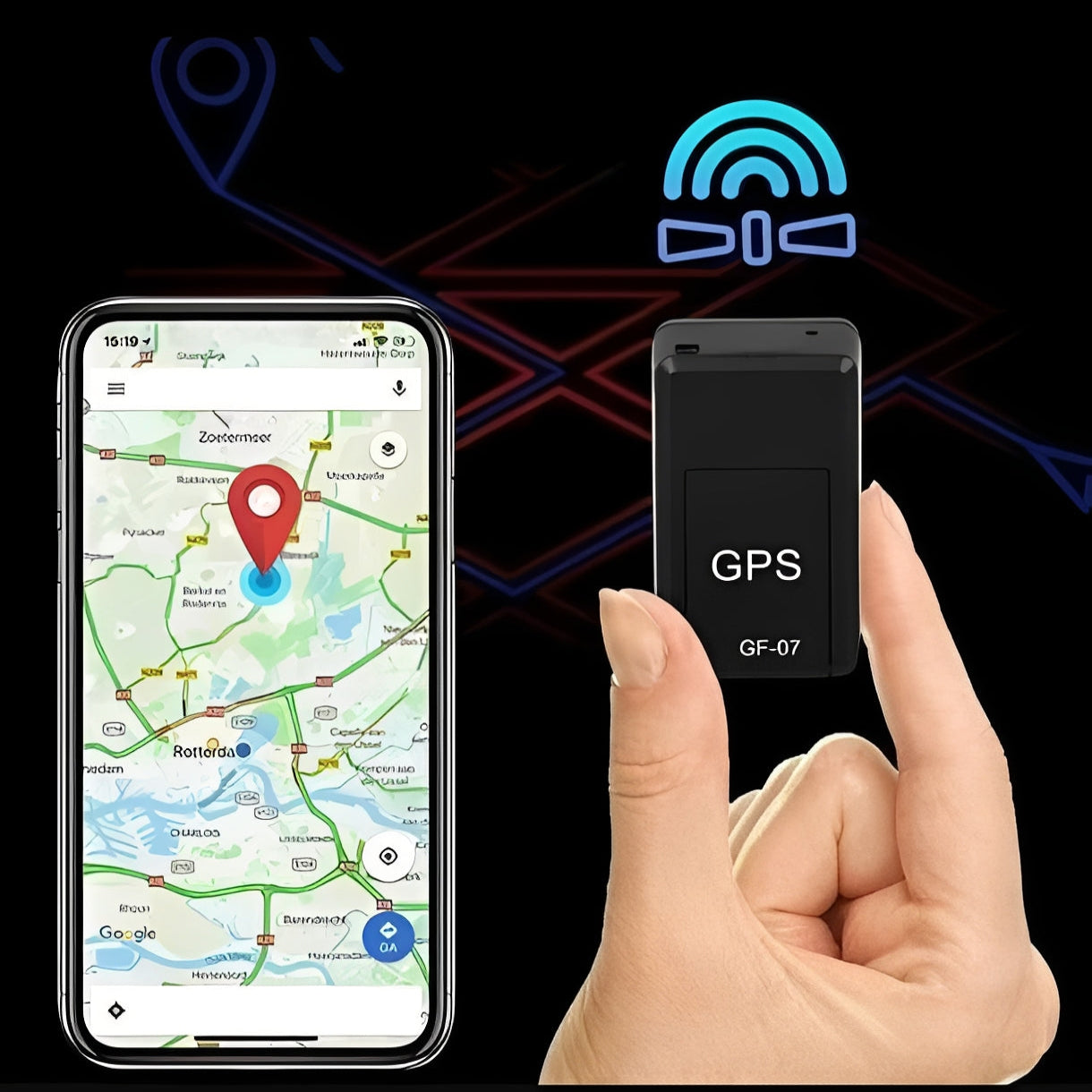 Compact GPS Locator for Real-Time Tracking Anywhere