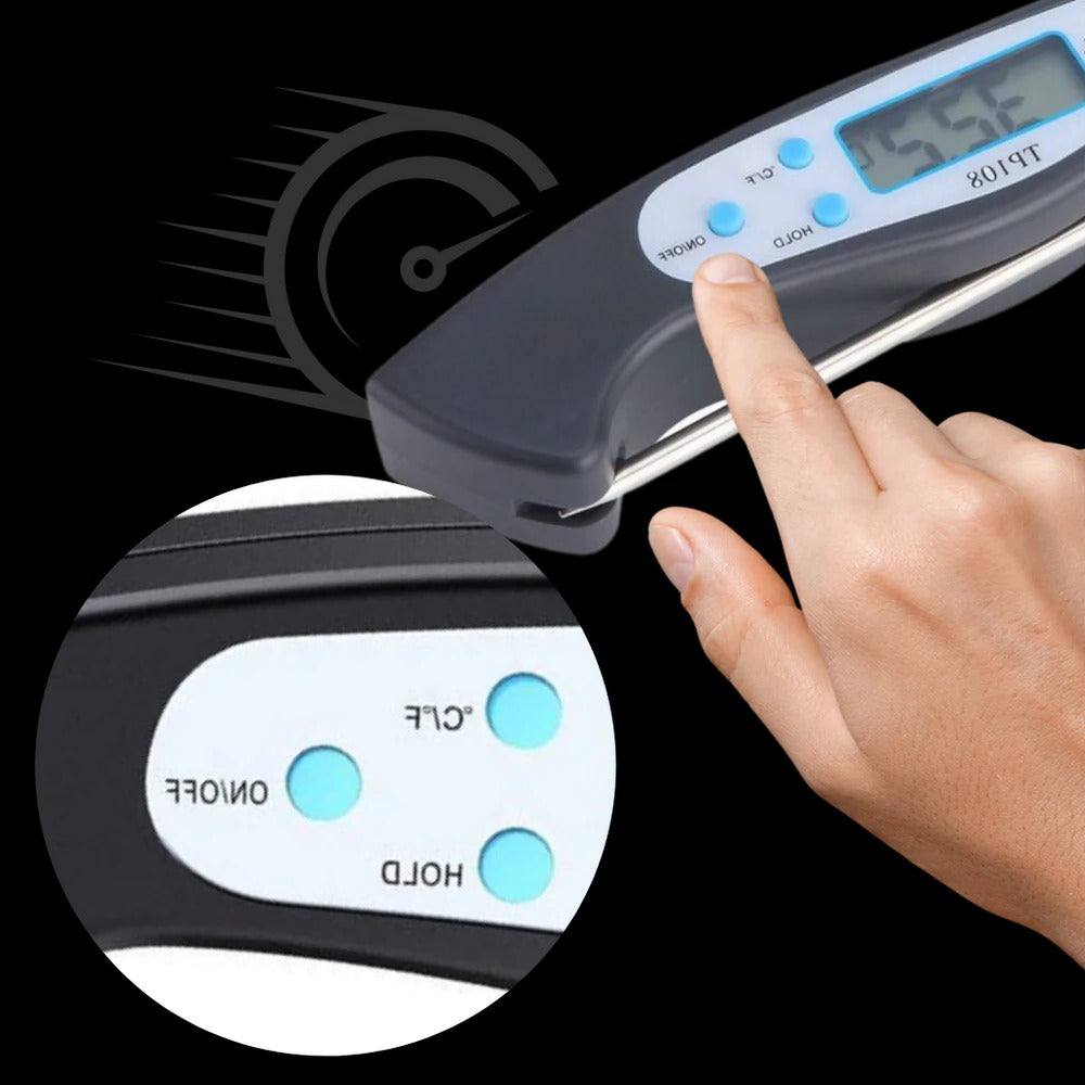 Electronic Cooking Thermometer for Accurate Food Temperature