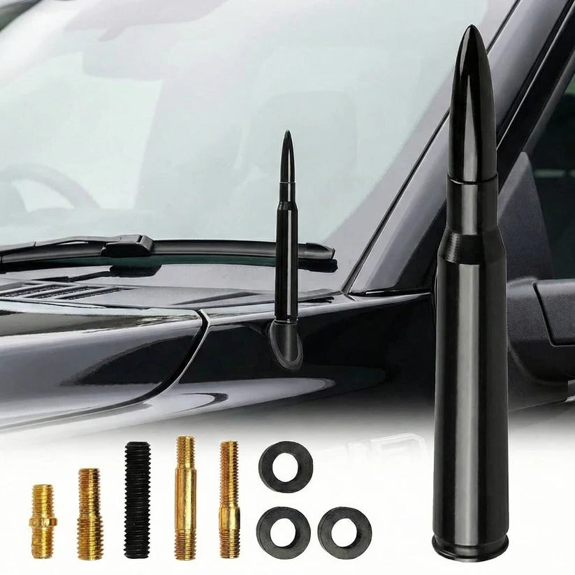 Universal Car Antenna Upgrade with Magnetic Base & Adaptors