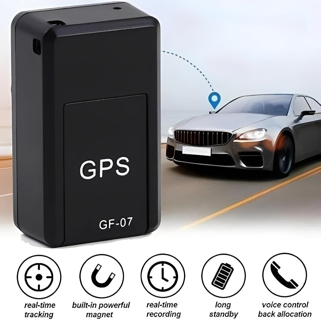 Compact GPS Locator for Real-Time Tracking Anywhere