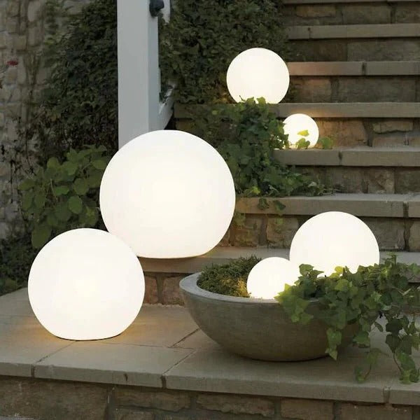 Wireless Weatherproof Sphere Light – 16 Color Outdoor Globe Lamp
