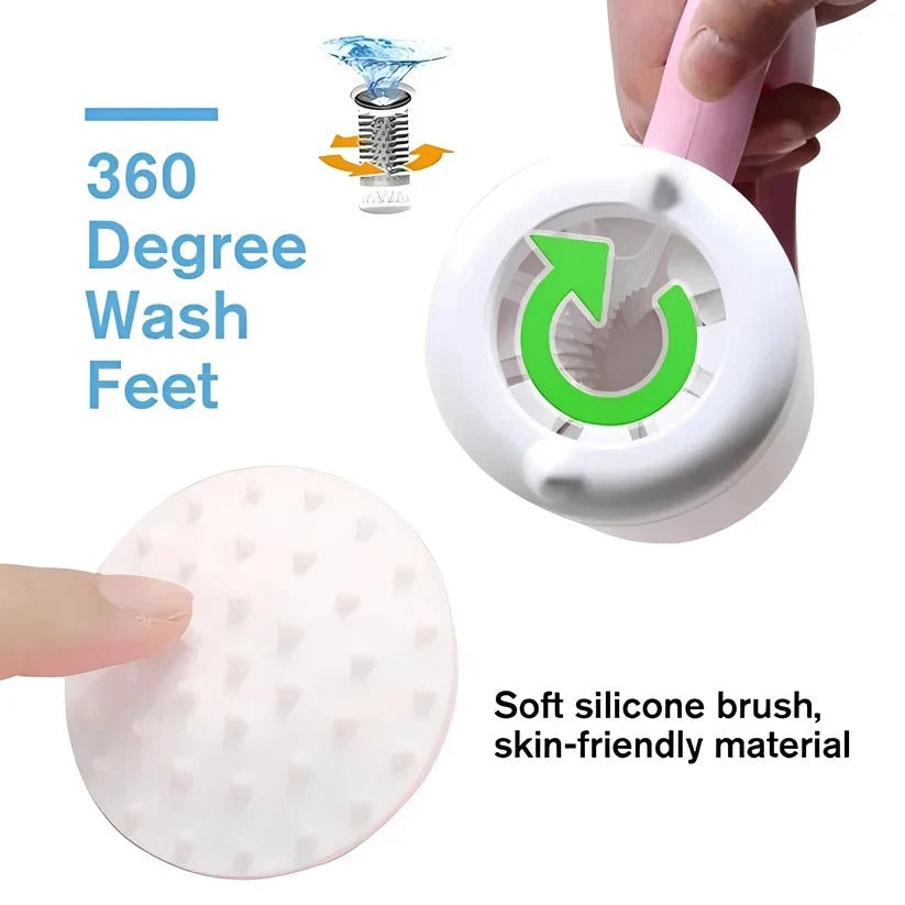 Pet Paw Cleaner Cup with Gentle Silicone Bristles for Easy Cleanup
