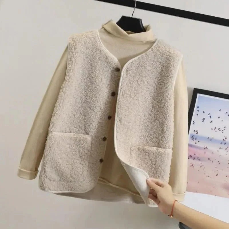 Chic Women's Wool Blend Coat for Cold Weather Style