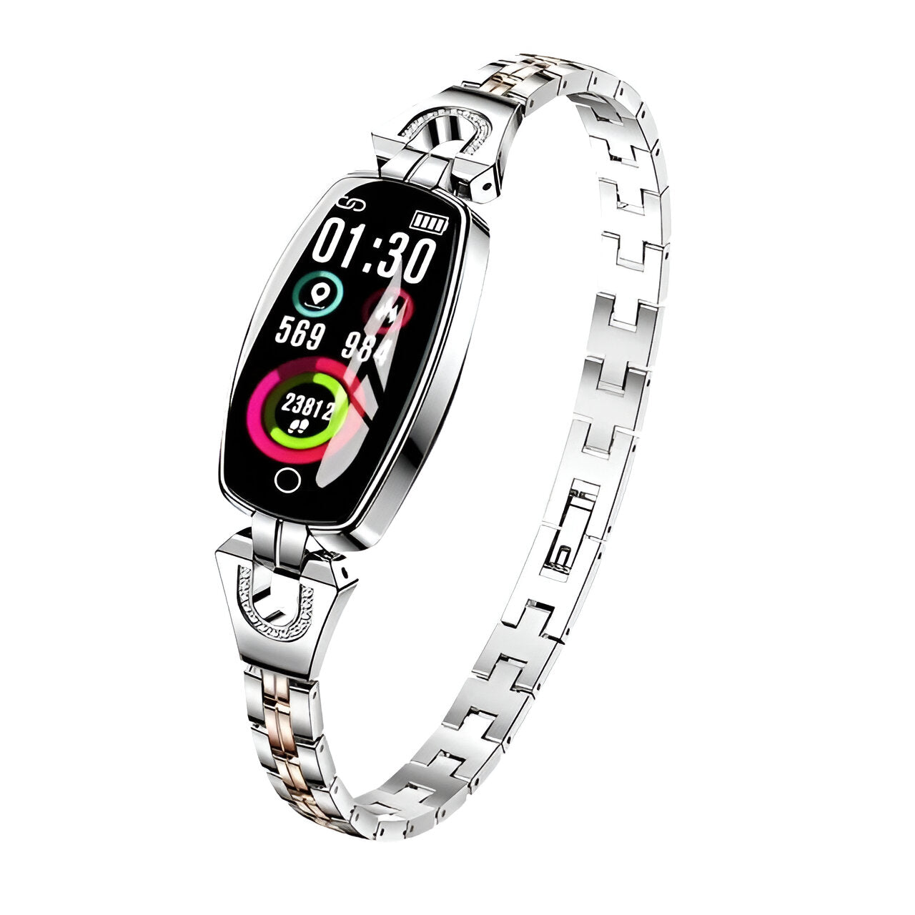 Chic Wellness Tracker with Heart Rate Monitoring