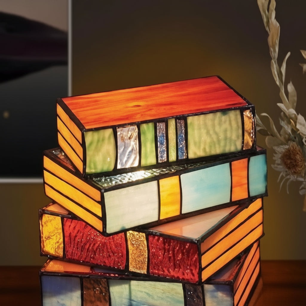 Literary Elegance Table Lamp