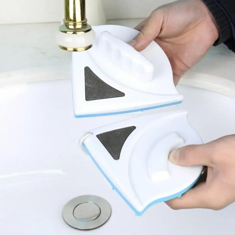Magnetic Window Cleaner with Dual-Sided Design