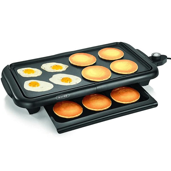24-Inch Electric Griddle for Pancakes - Large Kitchen Tabletop Maker
