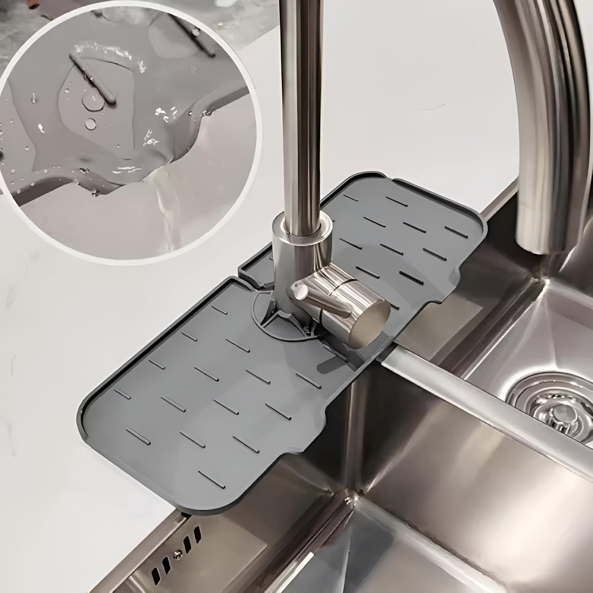 Ultimate Splash Guard for Kitchen and Bathroom Faucets