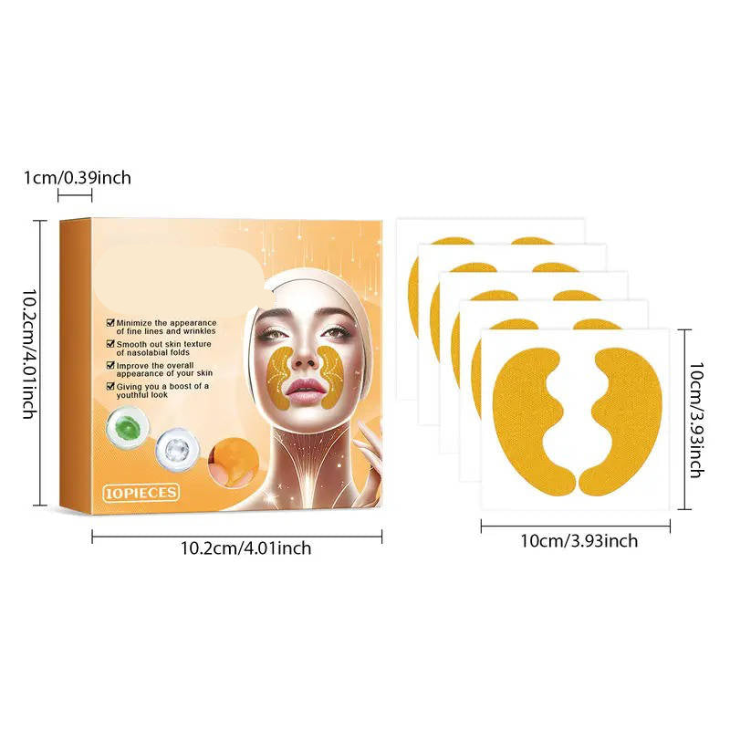 Revitalizing Smile Line Patches - 10 Count