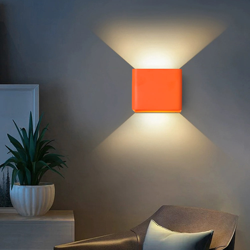Modern Square Wall Lamp - Stylish Lighting for Your Bedroom