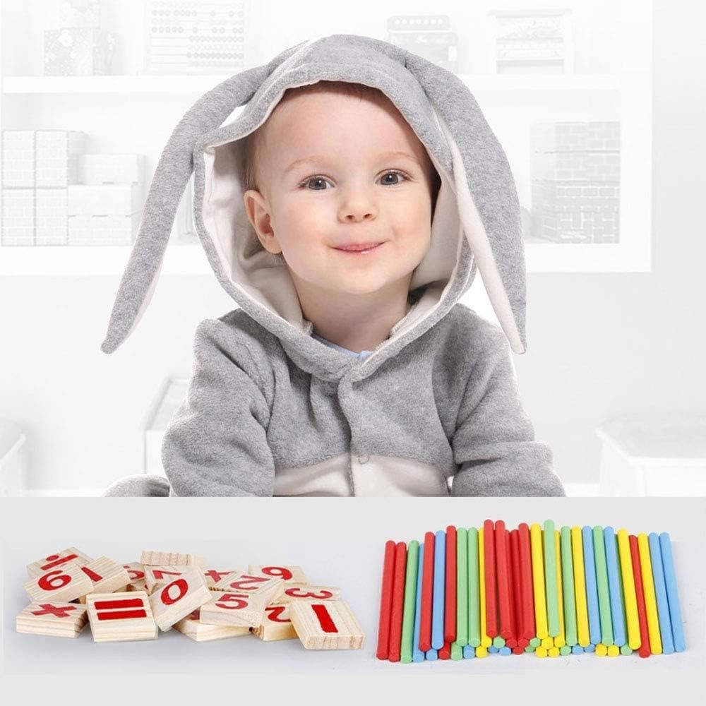 Educational Toy Set with Counting Sticks