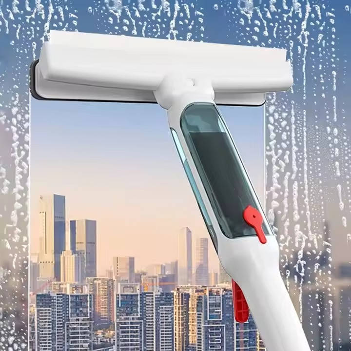 Extendable Window Cleaning Tool with Ergonomic Grip