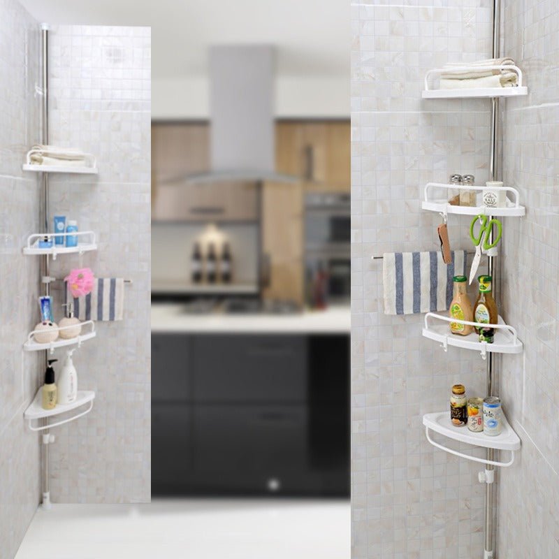 Versatile Shower Storage Tower with Rust-Resistant Features