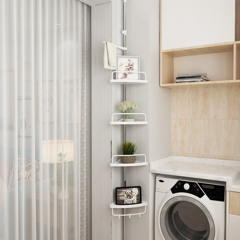 Versatile Shower Storage Tower with Rust-Resistant Features