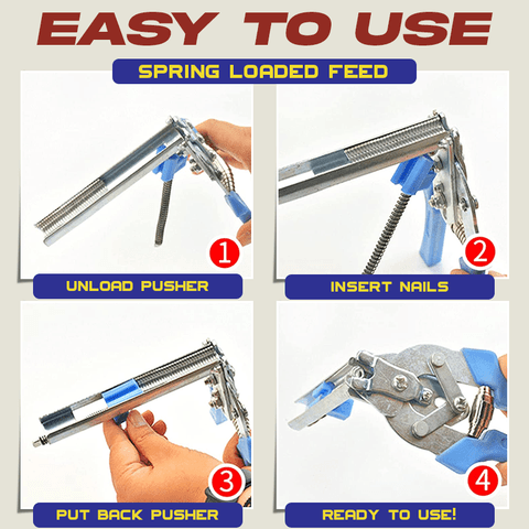 Wire Cage Clamp Pliers Tool Set - Type M